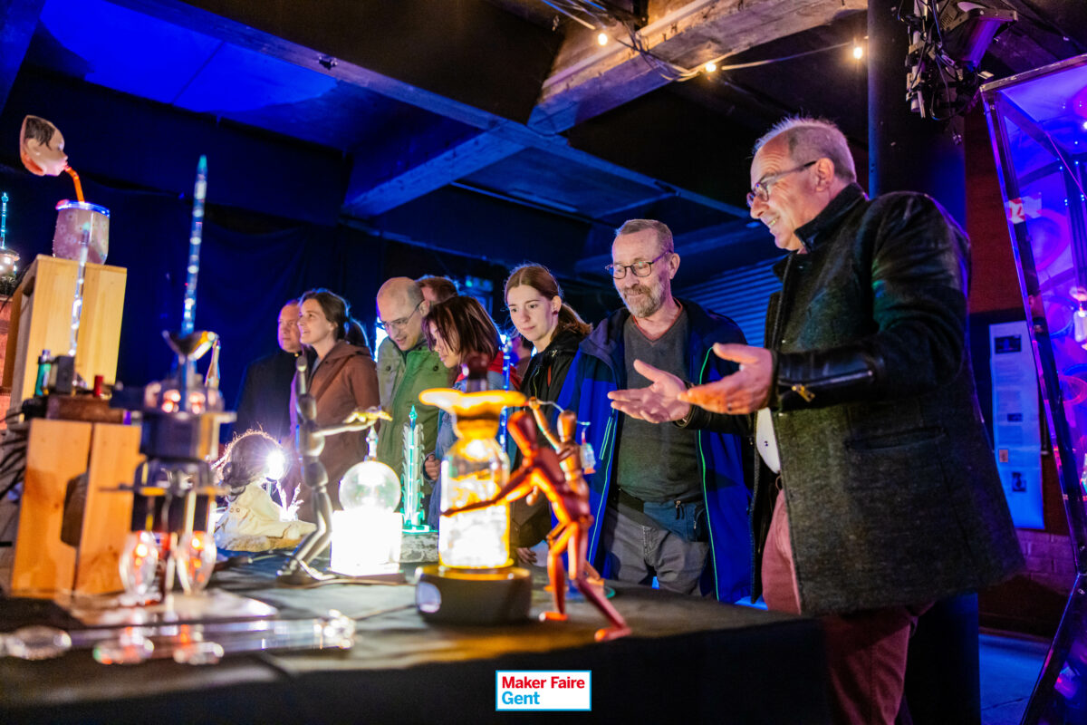 Artisun Rise op de makerfaire in Gent